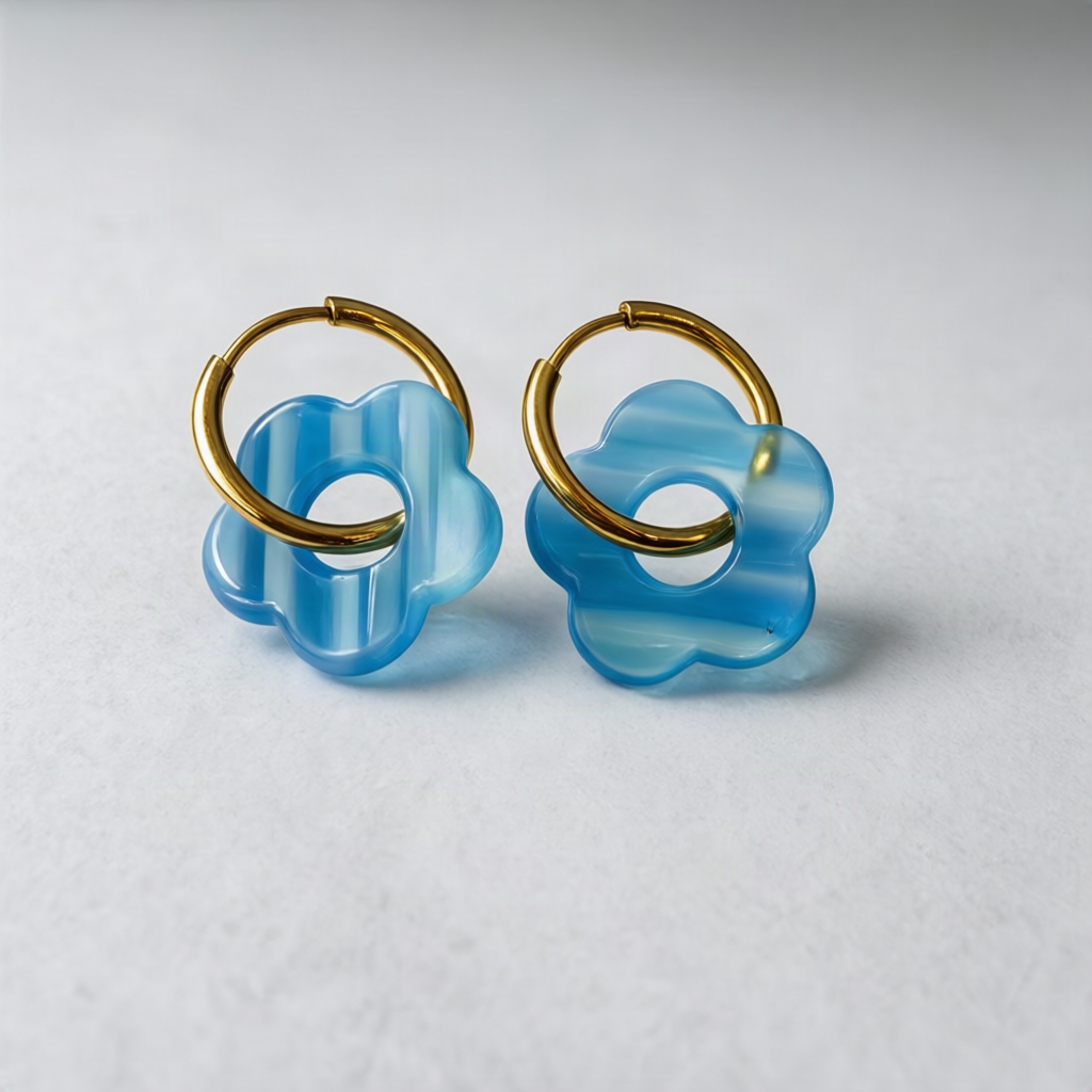 Boucles d'oreilles Caméline