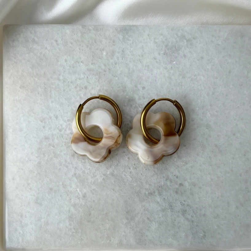 Boucles d'oreilles Caméline