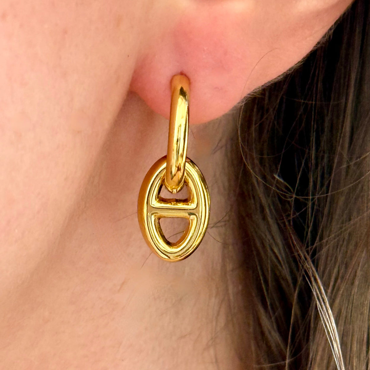 Boucles d'oreilles Marine