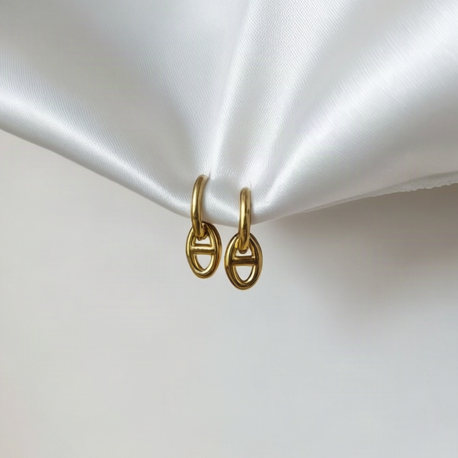 Boucles d'oreilles Marine